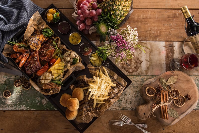 Wedding Catering Table